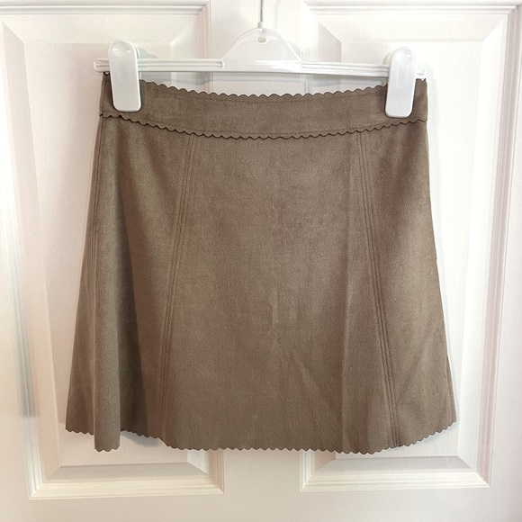 Altar’d State Suede Mini Skirt - Picture 1 of 5